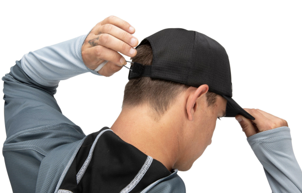 Simms Tech Trucker Hat Black Strap Simms Tech Trucker Hat Black Strap